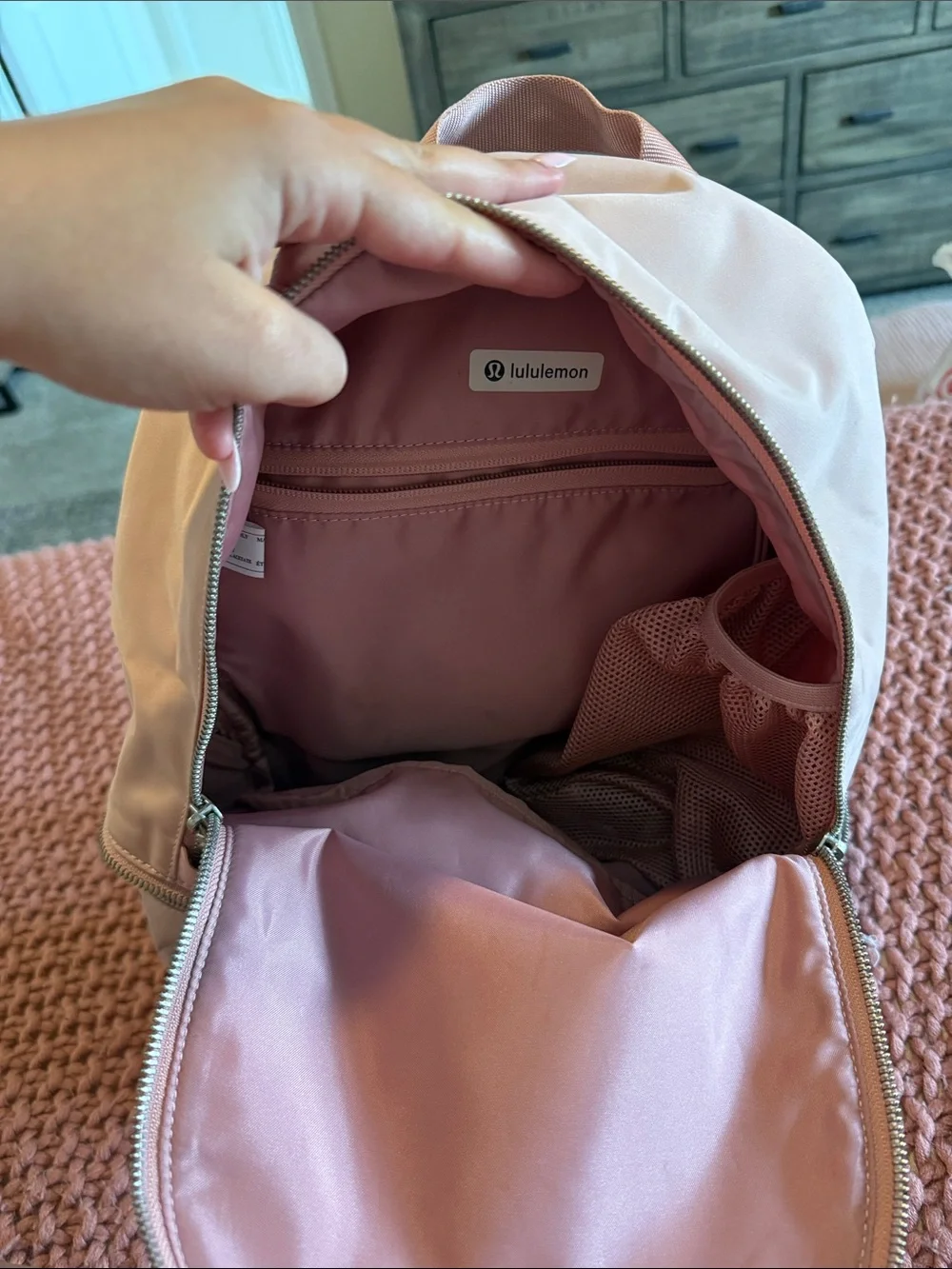 lululemon athletica Blush Pink Everyday Backpack
